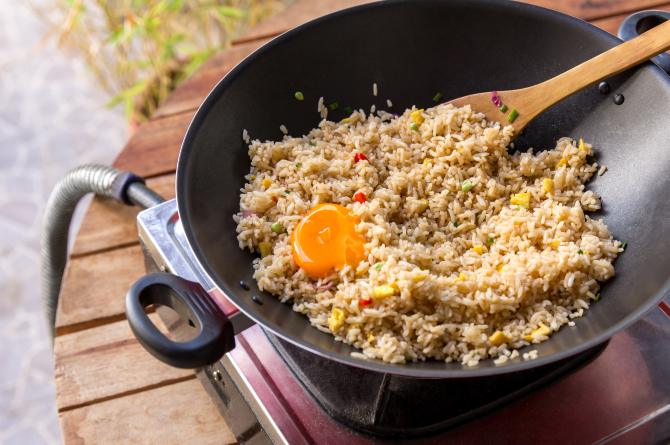 cook with rice